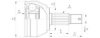 OPEN PARTS CVJ5638.10 Joint Kit, drive shaft